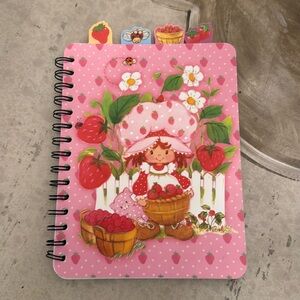 Strawberry Shortcake Tab Journal Notebook